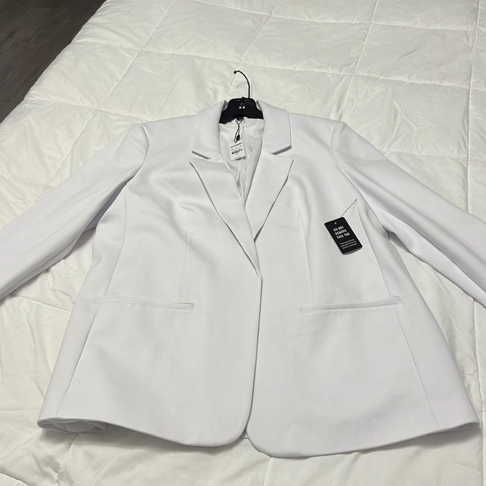 White blazer from express columnist brand new